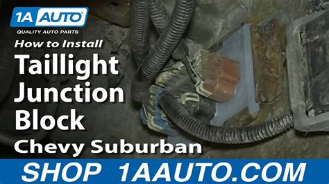 chevy tahoe rear light junction box|Rear Lamp Wiring Harness Junction Block .